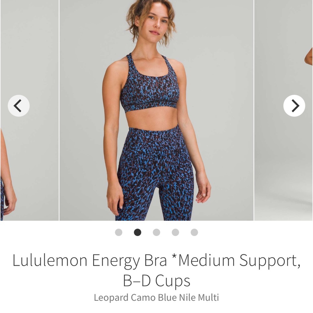 Lululemon sports bra size 10